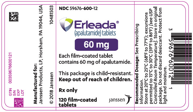 PRINCIPAL DISPLAY PANEL - 60 mg 정제 병 라벨