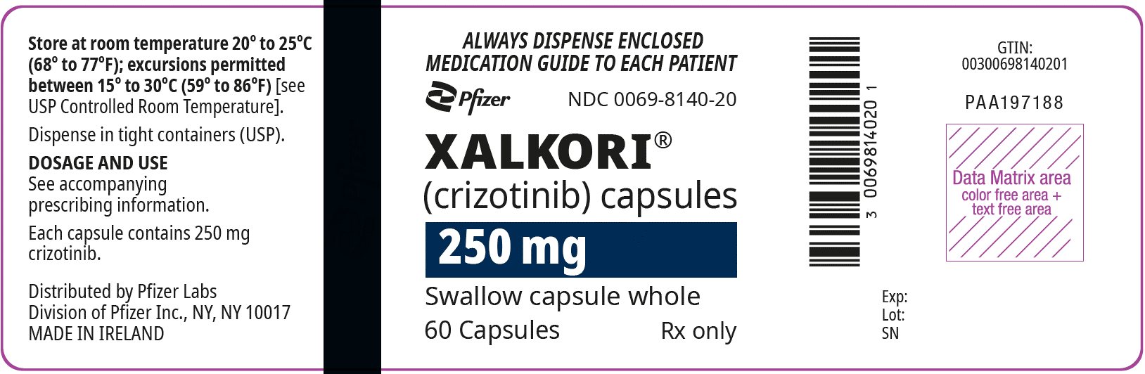 PRINCIPAL DISPLAY PANEL - 250 mg 캡슐 병 라벨