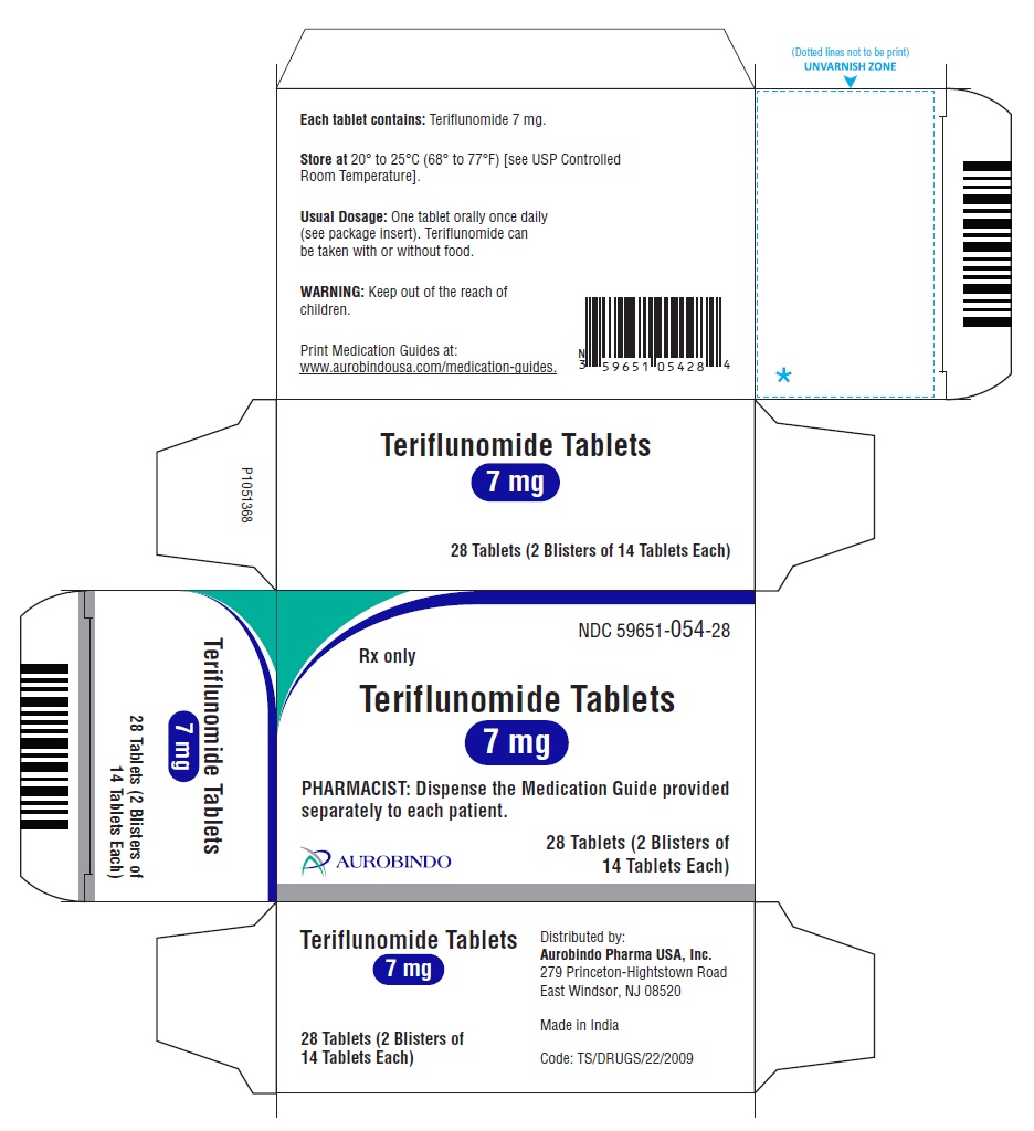 포장 라벨-주요 디스플레이 패널 - 7 mg - 28정(14정 2블리스터 포함)